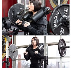 HVUE 올림픽 안전 스쿼트 바 피트니스 스쿼트 올림픽 바 안전 스쿼트 바 올림픽 웨이트 바 부착 장치는 역도용 최대 1000LB를 운반합니다.