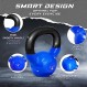 Yes4All Kettlebell 비닐 코팅 주철 – 덤벨 웨이트 운동, 전신 운동 장비 푸시업, 그립 강도 및 근력 훈련, PVC에 적합