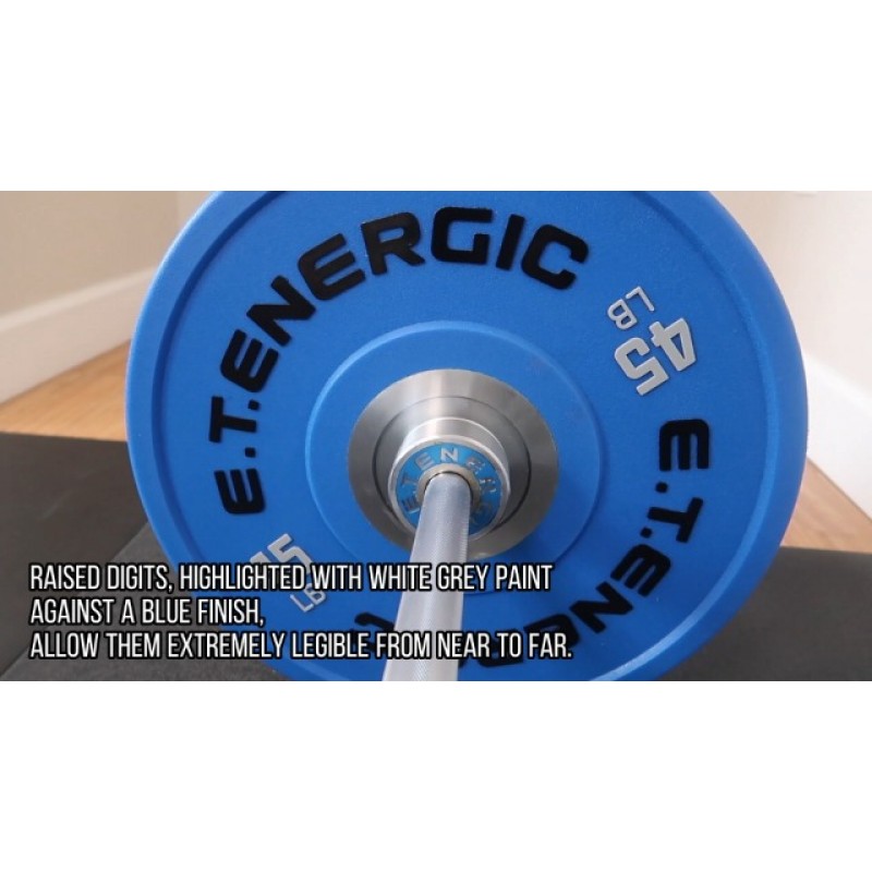 E.T.ENERGIC 10LB/25LB/35LB/45LB/55LB 범퍼 플레이트 무취 2