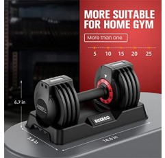 덤벨 웨이트 55LB 5 In 1 남성 및 여성용 싱글 조절식 덤벨 세트 멀티웨이트 옵션 미끄럼 방지 나일론 손잡이가 있는 덤벨 집에서 전신 운동에 적합한 빠른 조절 무게