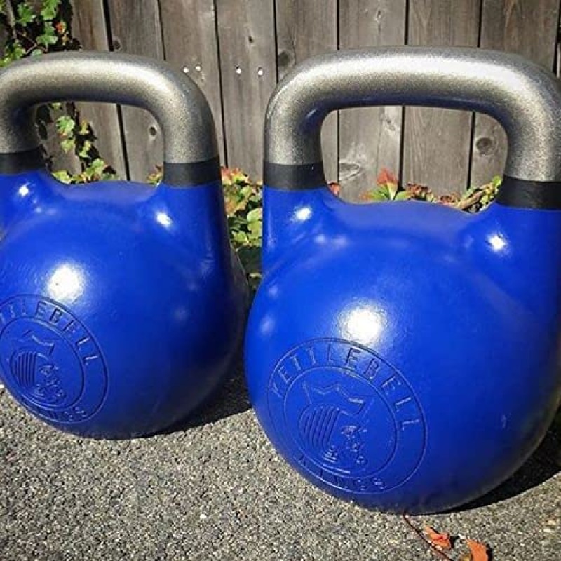 케틀벨 킹스 | 여성과 남성을 위한 경쟁 케틀벨 웨이트(8-48 KG) | 반복이 많은 운동에도 편안함을 제공하도록 설계 | 더 나은 운동을 위한 탁월한 균형