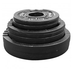 BalanceFrom Cast Iron Olympic 2인치 플레이트 근력 운동 및 역도용 웨이트 플레이트, 다양한 옵션, 다양한 패키지