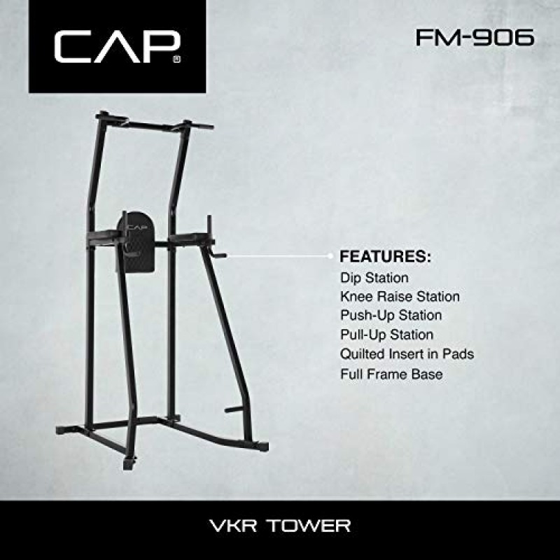 CAP 바벨 블랙 CAP VKR 바디웨이트 트레이닝 스테이션