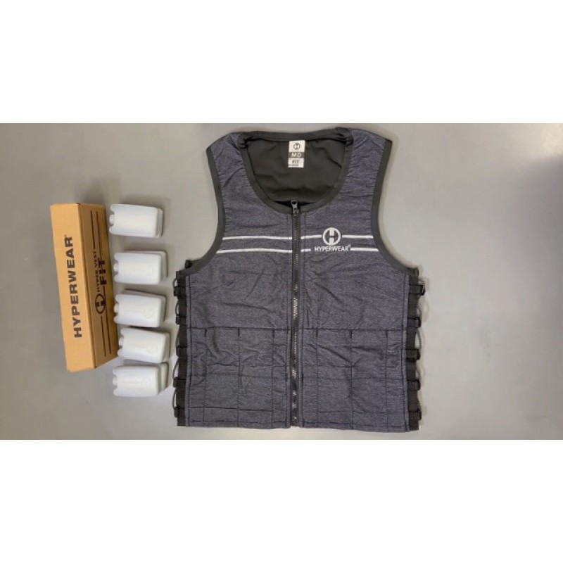 하이퍼 조끼 FIT 여성 가중 조끼 워킹 빌딩 골밀도 편안한 조절 가능 최대 10파운드 소형 중형 대형
