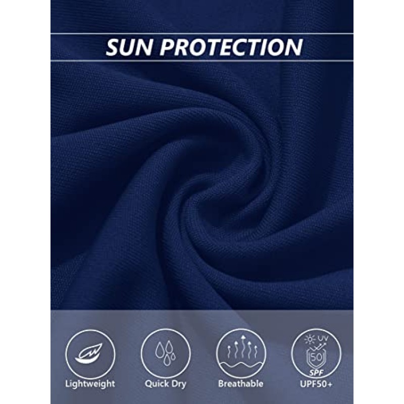 TACVASEN 여성용 반팔 셔츠 Sun Protection T-Shrit UPF 50+ 퀵 드라이 야외 요가 러닝 체육관 운동 탑