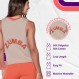 ZUMBA Fitness Soft Tank, Cute Workout Tank Top for Women, Electric