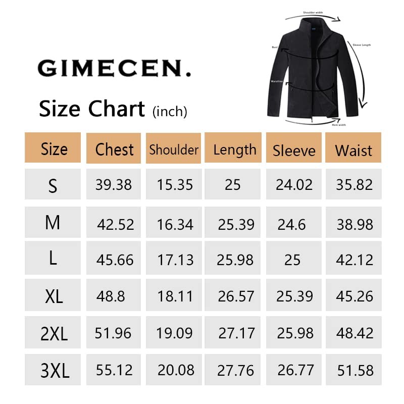 GIMECEN 여성용 경량 풀 지퍼 소프트 폴라 플리스 재킷 지퍼 포켓이 있는 야외 레크리에이션 코트