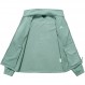 GIMECEN 여성용 경량 풀 지퍼 소프트 폴라 플리스 재킷 지퍼 포켓이 있는 야외 레크리에이션 코트
