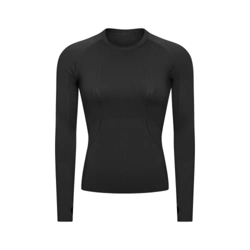 QOAIE 운동 셔츠 여성용 반팔 운동 체육관 요가 탑 Crewneck 압축 T 셔츠 Dry Fit