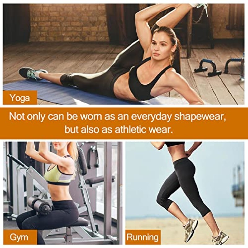 JOYSHAPER Shapewear 여성용 레깅스 하이 웨이스트 Tummy Control 바디 셰이퍼 Footless Tights 엉덩이 리프트 요가 바지