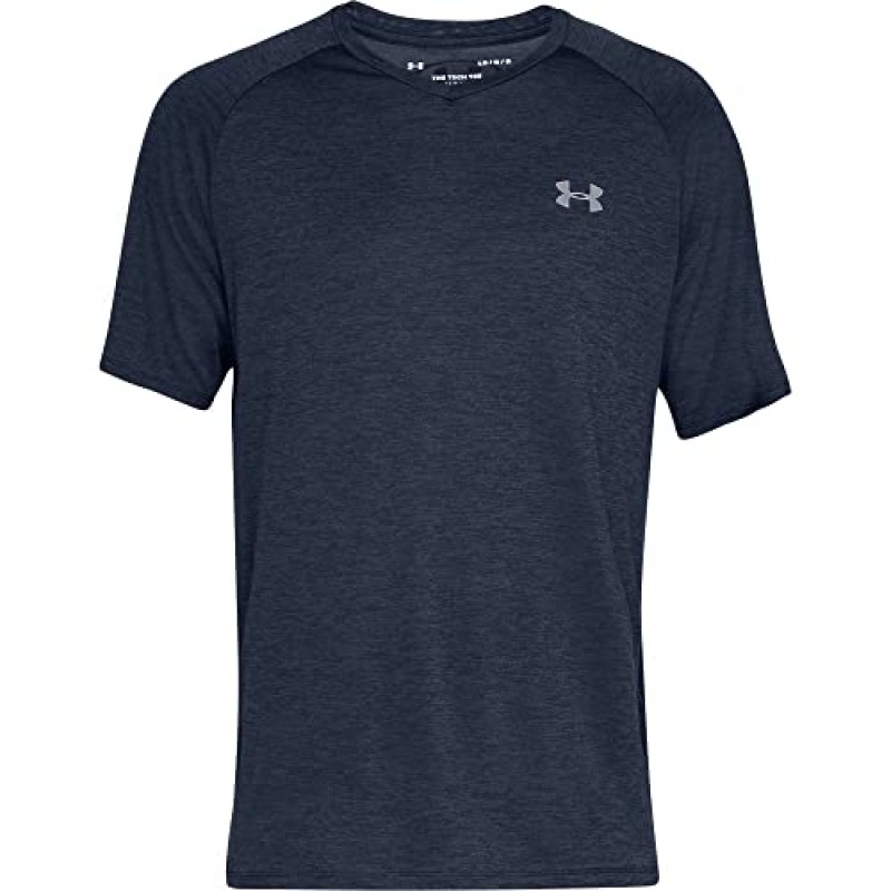 Under Armour 남성 Tech 2.0 V넥 반소매 티셔츠