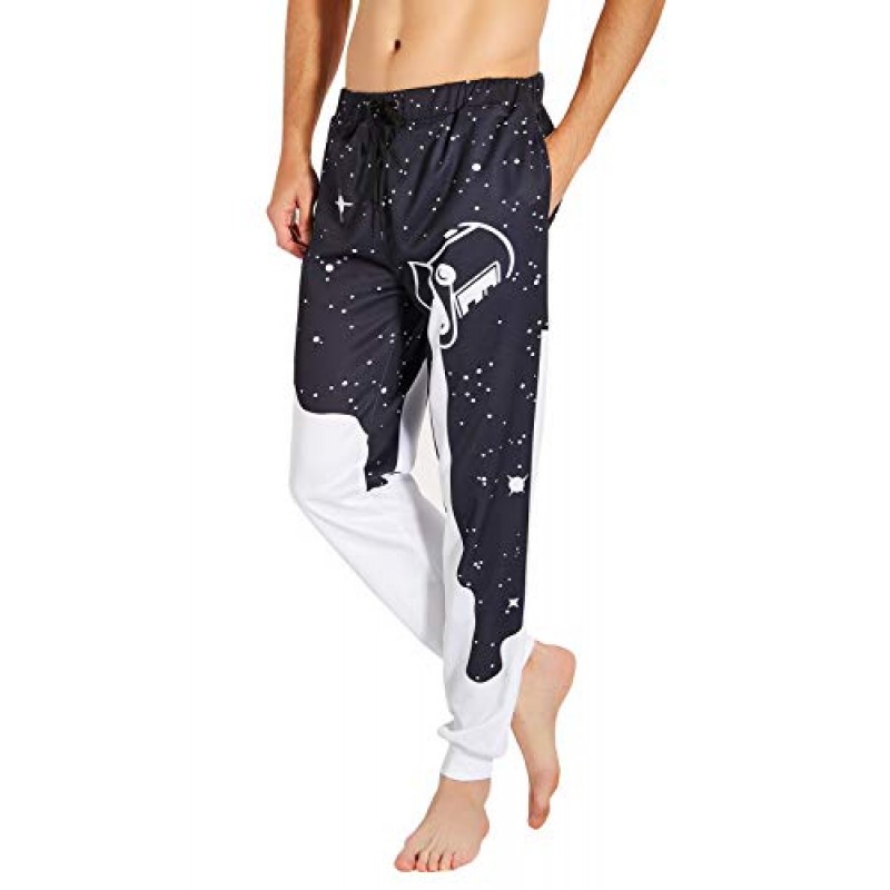 Loveternal 남성 여성 재미 있은 3D 인쇄 Graphric Cool Joggers 캐주얼 바지 스포츠 트레이닝 복