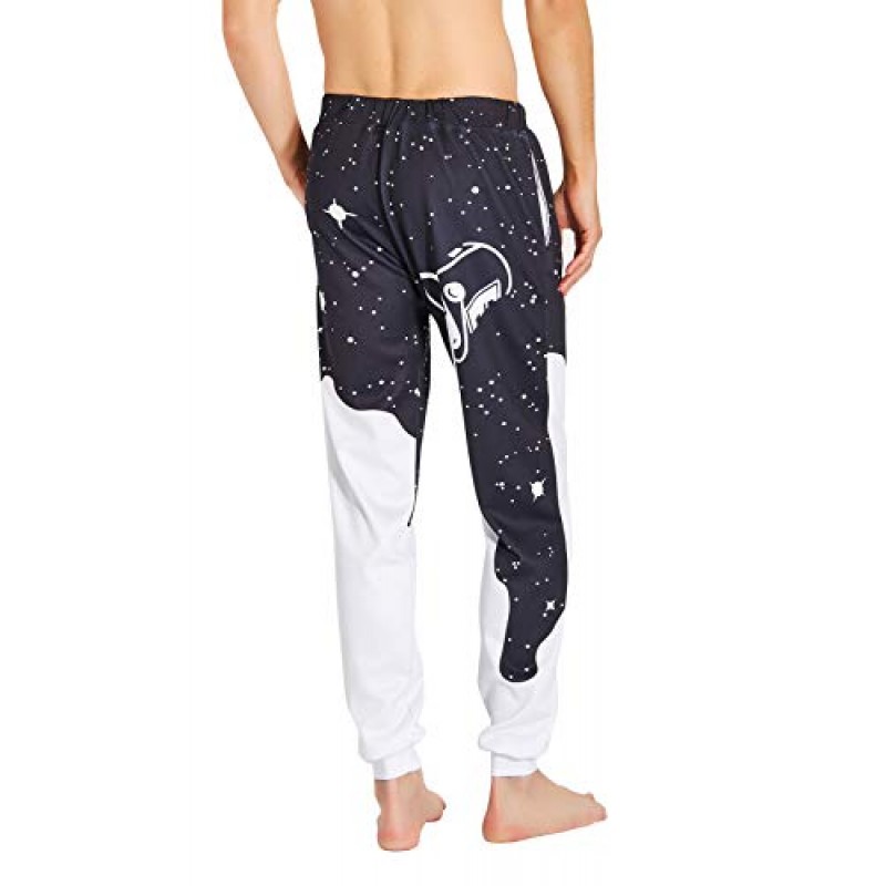 Loveternal 남성 여성 재미 있은 3D 인쇄 Graphric Cool Joggers 캐주얼 바지 스포츠 트레이닝 복