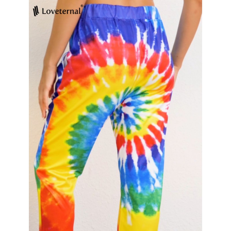 Loveternal 남성 여성 재미 있은 3D 인쇄 Graphric Cool Joggers 캐주얼 바지 스포츠 트레이닝 복