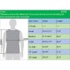 Neleus 남성용 운동 탱크탑 3팩 후드티가 있는 민소매 러닝 셔츠