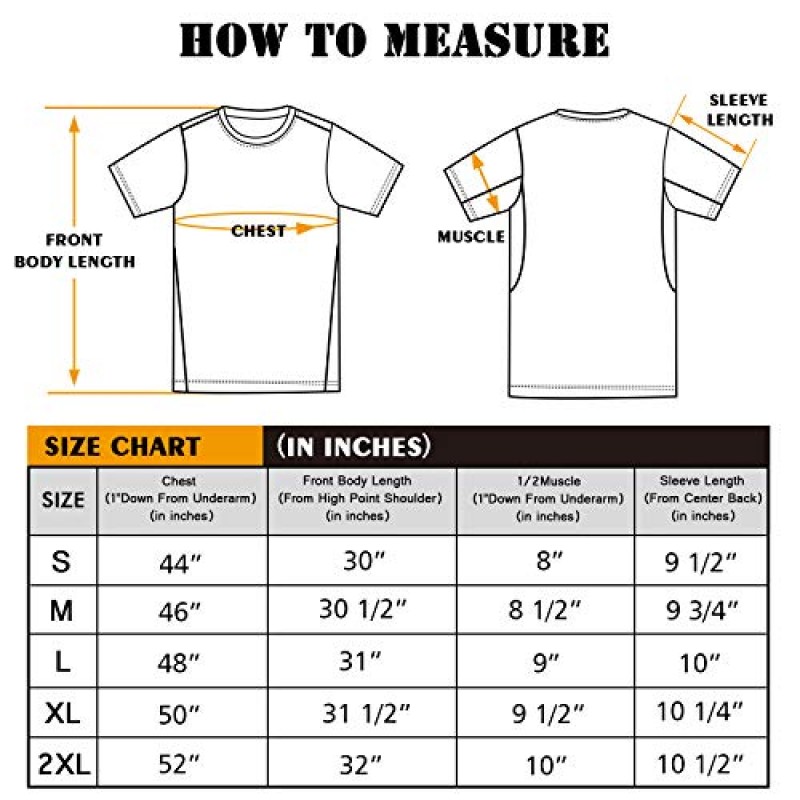 남성용 Quick Dry Fit Mositure Wicking Athletic Performance T 셔츠 -크루넥 야외 활동복 상의