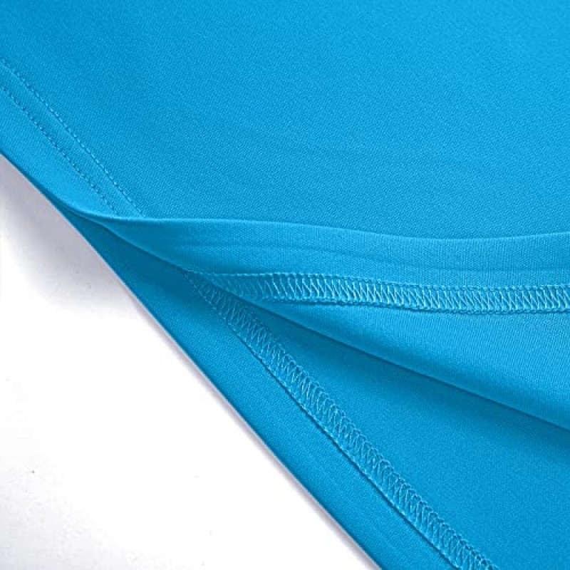 남성용 Quick Dry Fit Mositure Wicking Athletic Performance T 셔츠 -크루넥 야외 활동복 상의