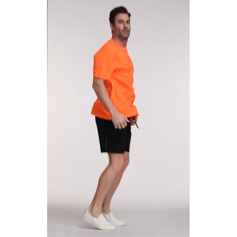 남성용 Quick Dry Fit Mositure Wicking Athletic Performance T 셔츠 -크루넥 야외 활동복 상의