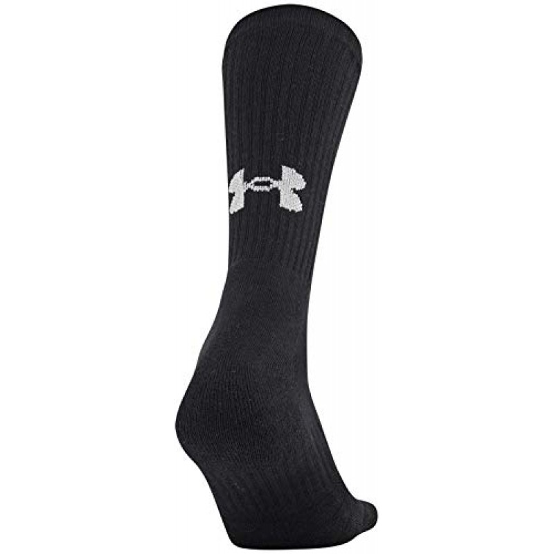 Under Armour 성인 트레이닝 코튼 크루 양말, 멀티페어