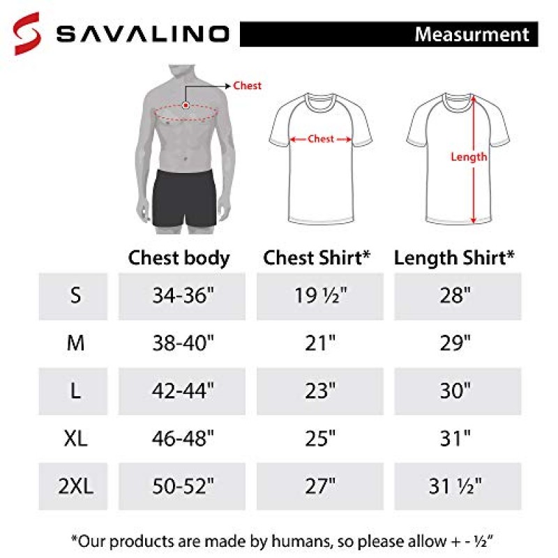 SAVALINO 남성용 테니스 티셔츠 운동 캐주얼 운동 체육관 트레이닝, 사이즈 S-2XL