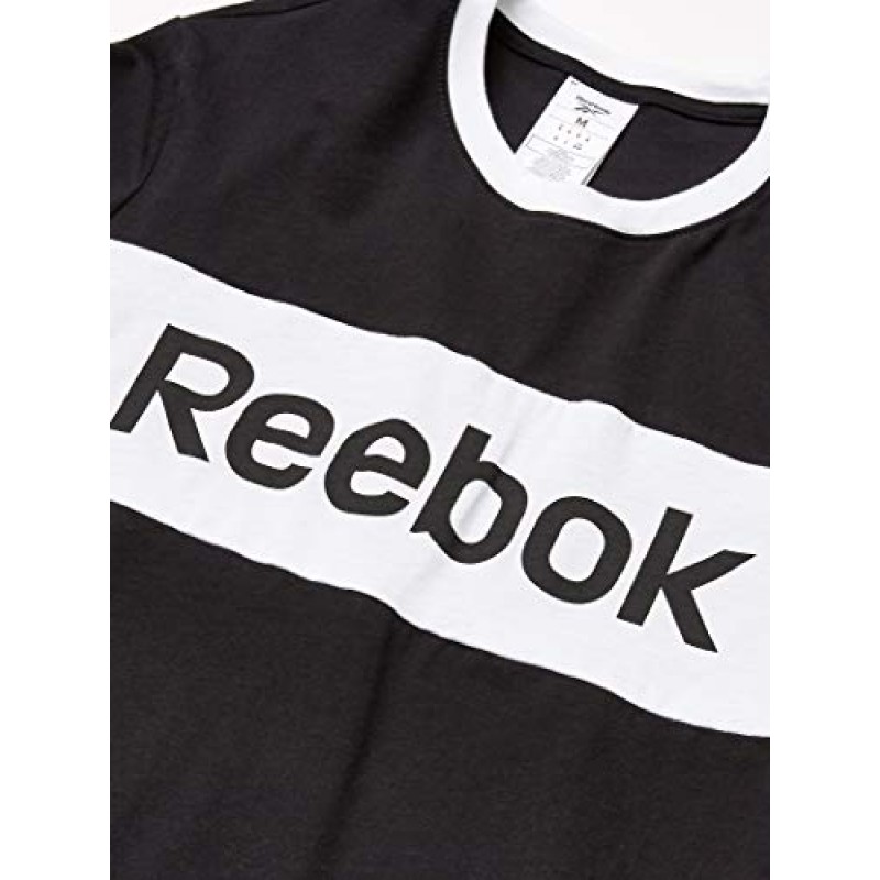 Reebok 남성 트레이닝 에센셜 블로킹 티셔츠