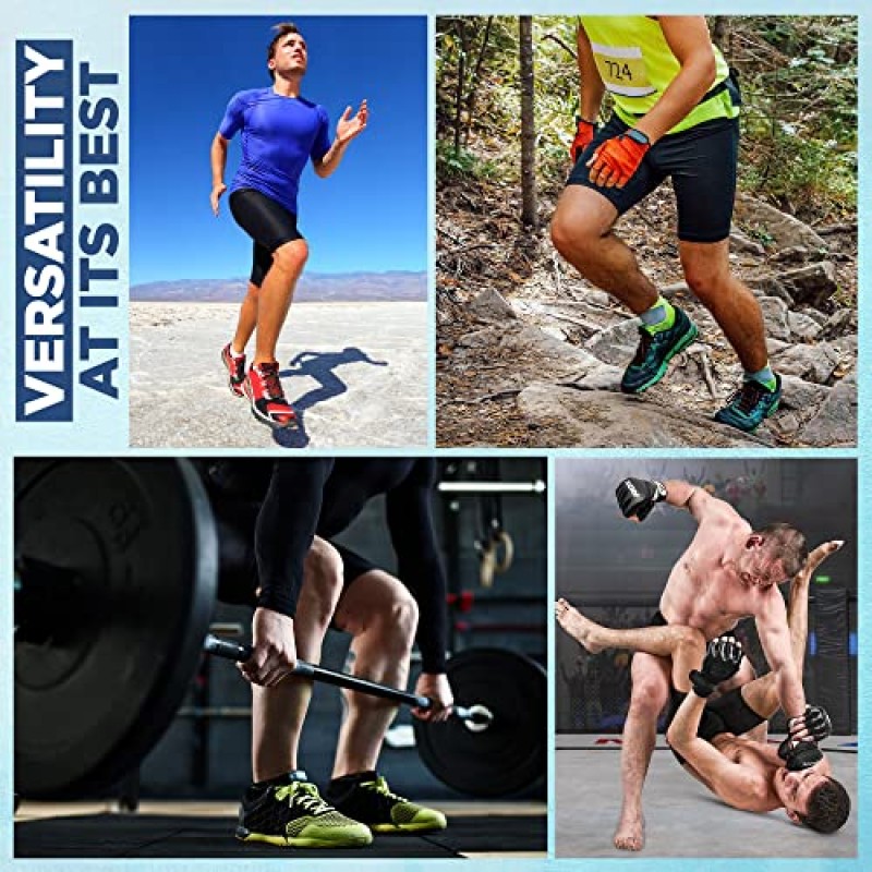RDX 압축 반바지 남성 울트라 타이트 신축성 Baselayer 운동 스포츠, 스판덱스 Activewear 속옷 운동 달리기