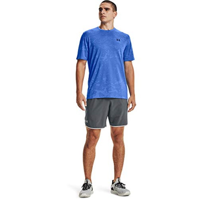 Under Armour 남성 트레이닝 벤트 카모 반소매 티셔츠
