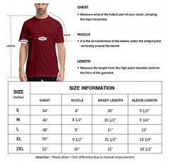 TIHEEN 남성용 반팔 빠른 건조 셔츠 야외 운동 운동 티셔츠 UPF 50+ 티셔츠 낚시 하이킹 러닝 셔츠