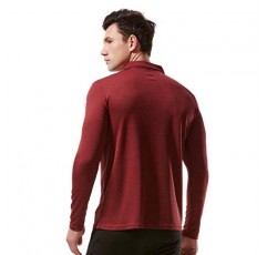 남성용 긴 소매 셔츠 UPF 50+ 태양 보호 골프 폴로 셔츠 빠른 건조 성능 스포츠 트레이닝 셔츠