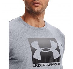 Under Armour 남성용 박스형 스포츠스타일 반소매 티셔츠