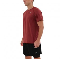 ODODOS 남성용 클래식 피트 긴 및 반소매 티셔츠 UPF 50+ 자외선 차단 SPF 운동 티 하이킹 낚시 운동 탑