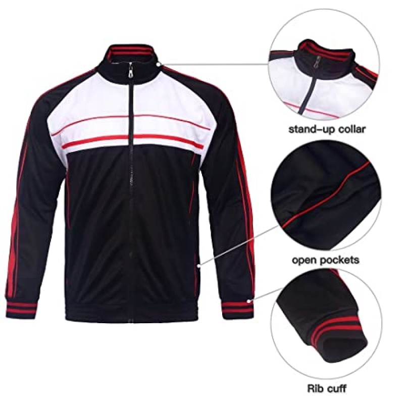 Megub Mens tracksuit 2 개, 남성용 캐주얼 운동복 양털 후드 복장, 크고 키가 큰 조깅 슈트 세트