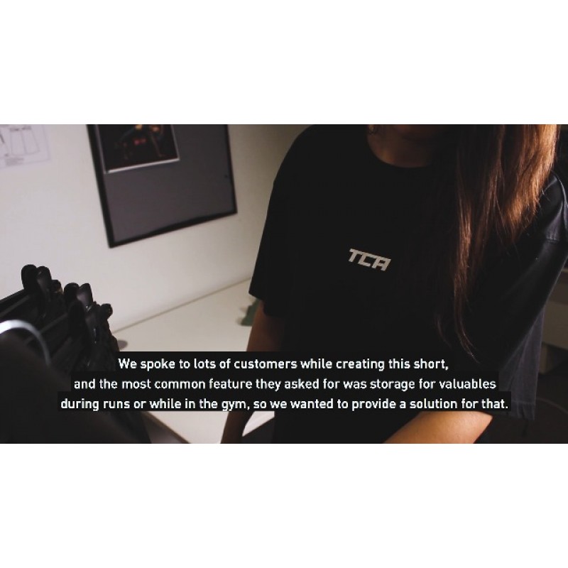 TCA 남성용 Elite Tech 경량 러닝 또는 지퍼 포켓이 있는 체육관 트레이닝 반바지