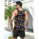 RAISEVERN Mens Funny Tank Tops 3D 그래픽 민소매 여름 스포츠 체육관 운동 티셔츠