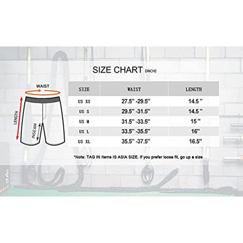 EVERWORTH 남성용 5 인치 가랑이 운동 반바지 운동 체육관 반바지 보디 빌딩 짧은 반바지 캐주얼 러닝 반바지