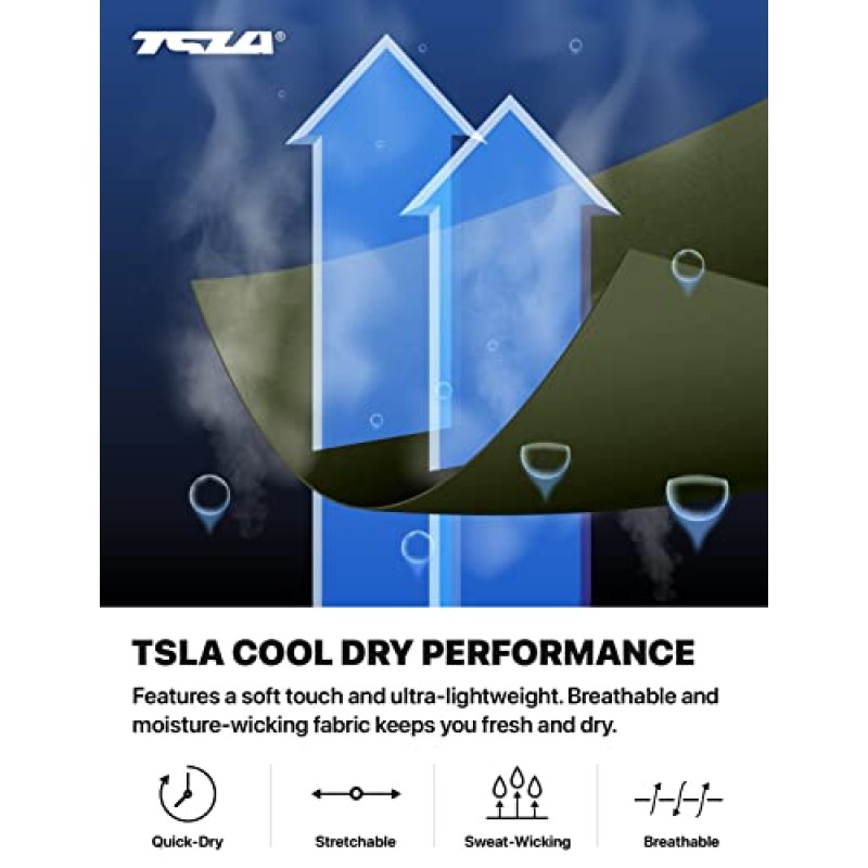 TSLA 남성용 액티브 러닝 반바지, 트레이닝 운동 운동 반바지, 포켓이 있는 퀵 드라이 체육관 운동용 반바지