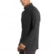 MAGCOMSEN 남성용 전술 셔츠 긴 소매 1/2 지퍼 풀오버 ​​운동 셔츠 러닝 스웨터 Quick Dry