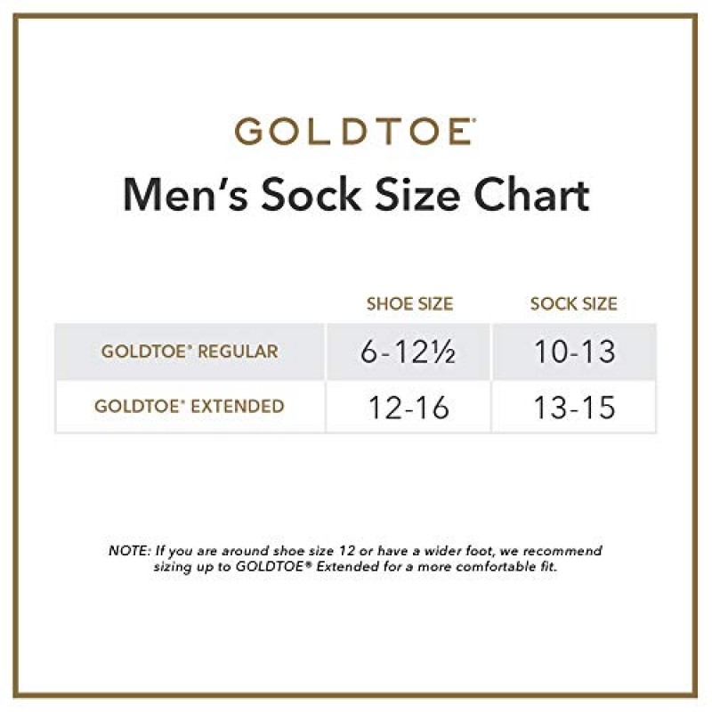 GOLDTOE 남성용 656p 면 발목 운동 양말, 멀티페어