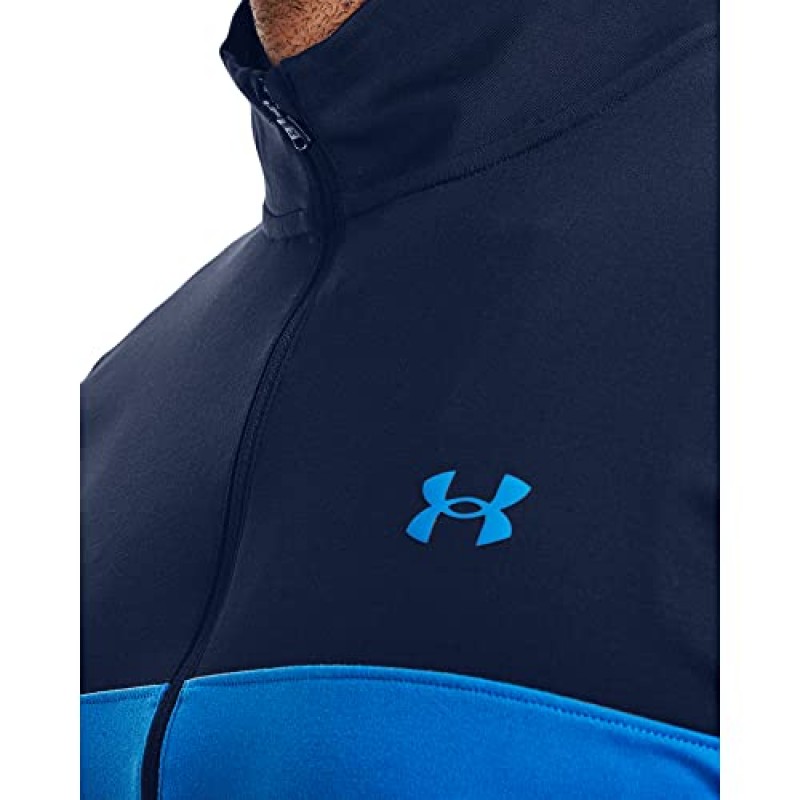 Under Armour 남성 스톰 미드레이어 1/2 지퍼 긴팔 티셔츠