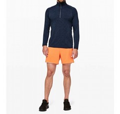 Lululemon 남성용 메탈 벤트 테크 1/2 지퍼 긴소매 셔츠