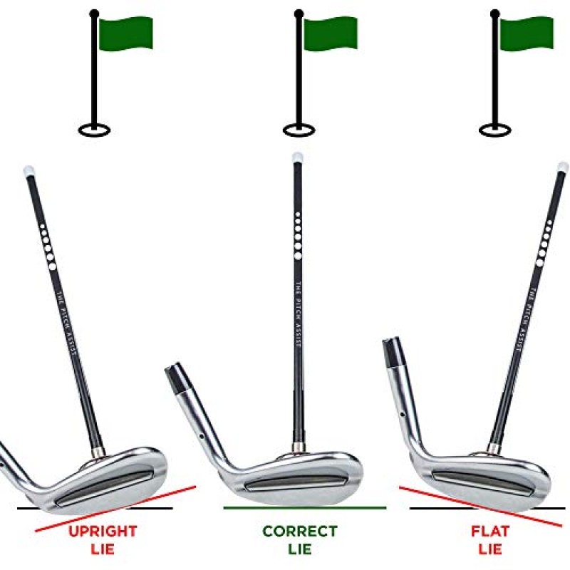 골프 정렬 막대: 자기 클럽 정렬 스틱은 올바른 골프 스윙 조준, 골프 훈련 보조 자석 라이각 도구 훈련 보조 시각화를 보여줍니다.
