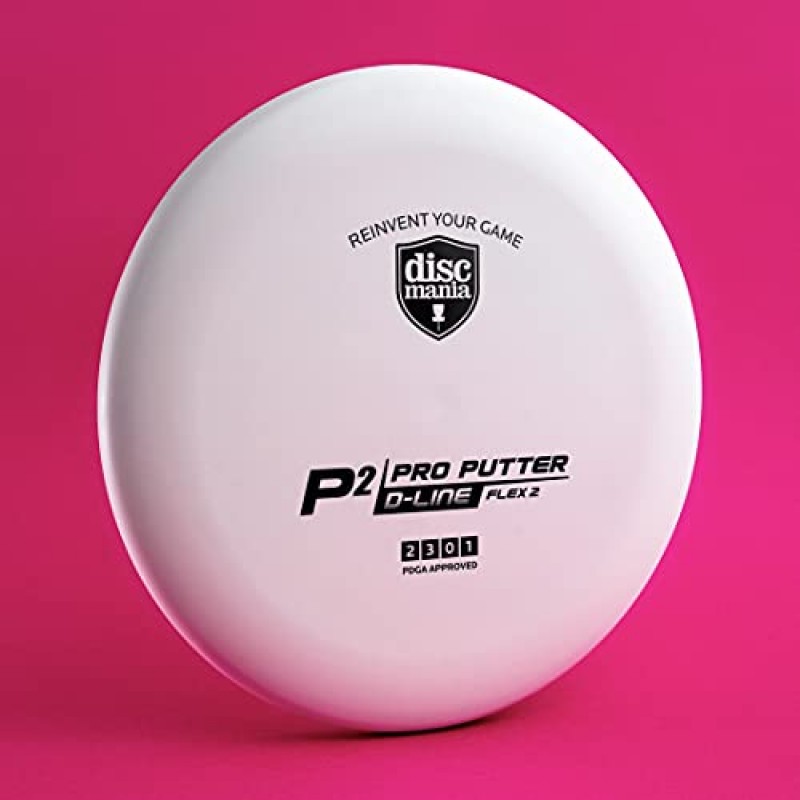 Discmania D-line P2 Flex 2 디스크 골프 퍼터 173-176g(색상은 다를 수 있음)