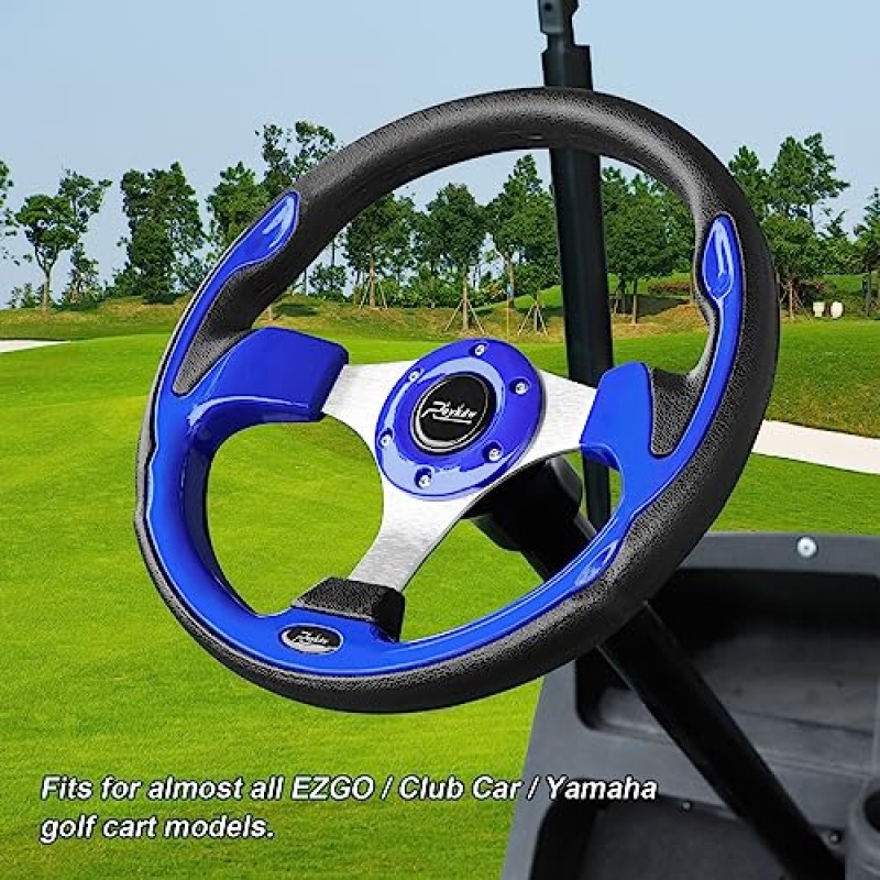 EZGO Club Car Yamaha용 Roykaw 골프 카트 스티어링 휠 또는 허브 어댑터