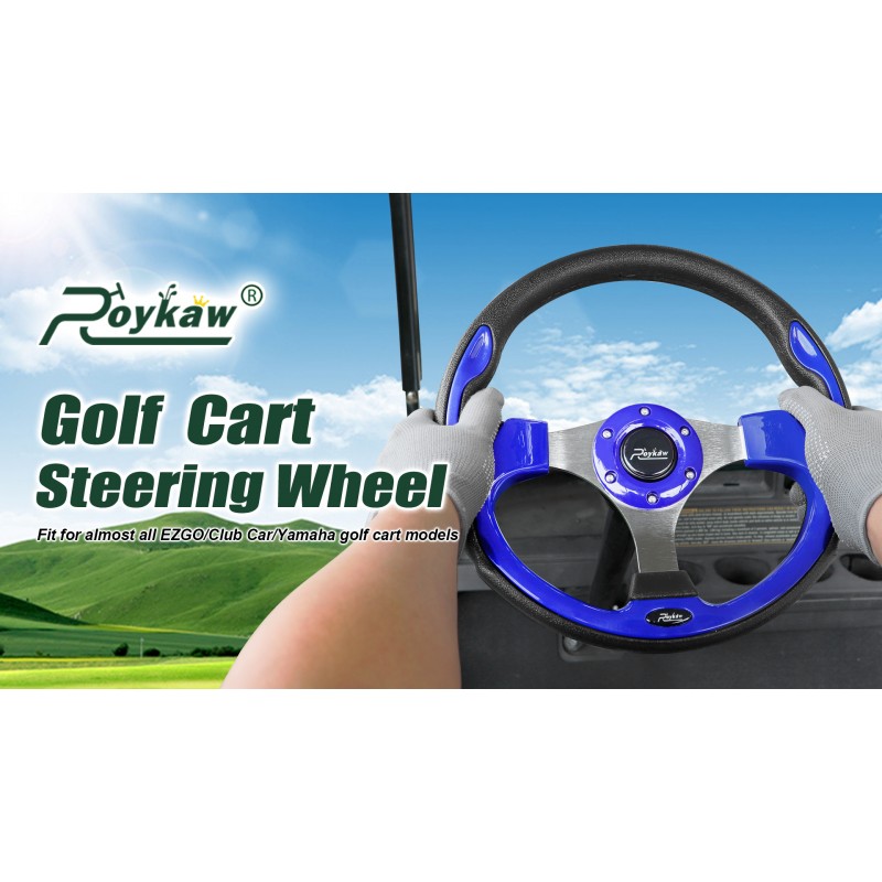 EZGO Club Car Yamaha용 Roykaw 골프 카트 스티어링 휠 또는 허브 어댑터