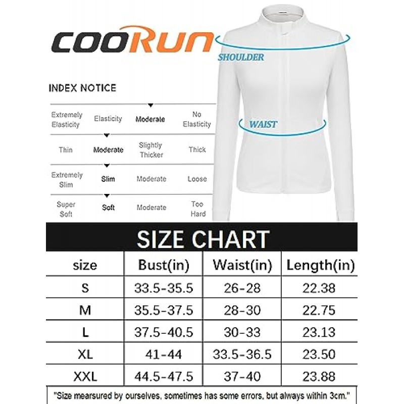 COOrun 여성용 러닝 재킷 슬림핏 운동 재킷 엄지 구멍이 있는 지퍼 업 러닝 트랙 재킷