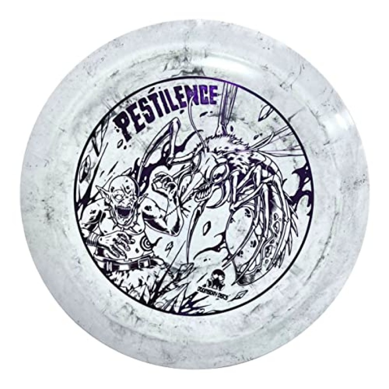 DOOMSDAY DISCS Pestilence 디스크 골프 디스턴스 드라이버 | 쉬운 거리를 위해 던지기 쉽습니다.