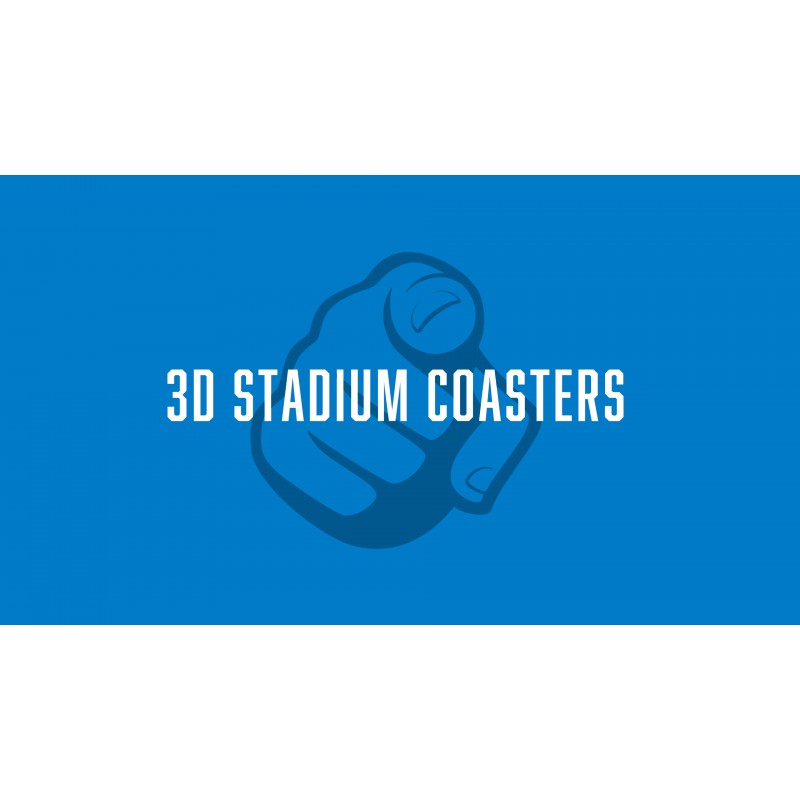 YouTheFan NFL Dallas Cowboys 3D StadiumView Coasters - AT&T 스타디움