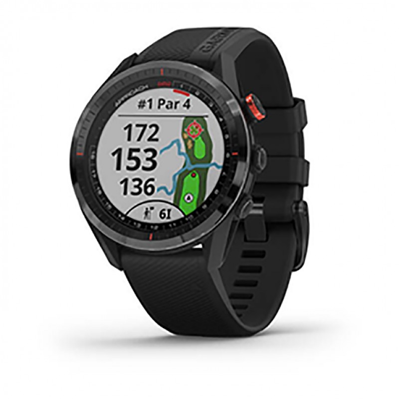 Garmin Approach S62, 프리미엄 골프 GPS 시계, 가상 캐디 내장