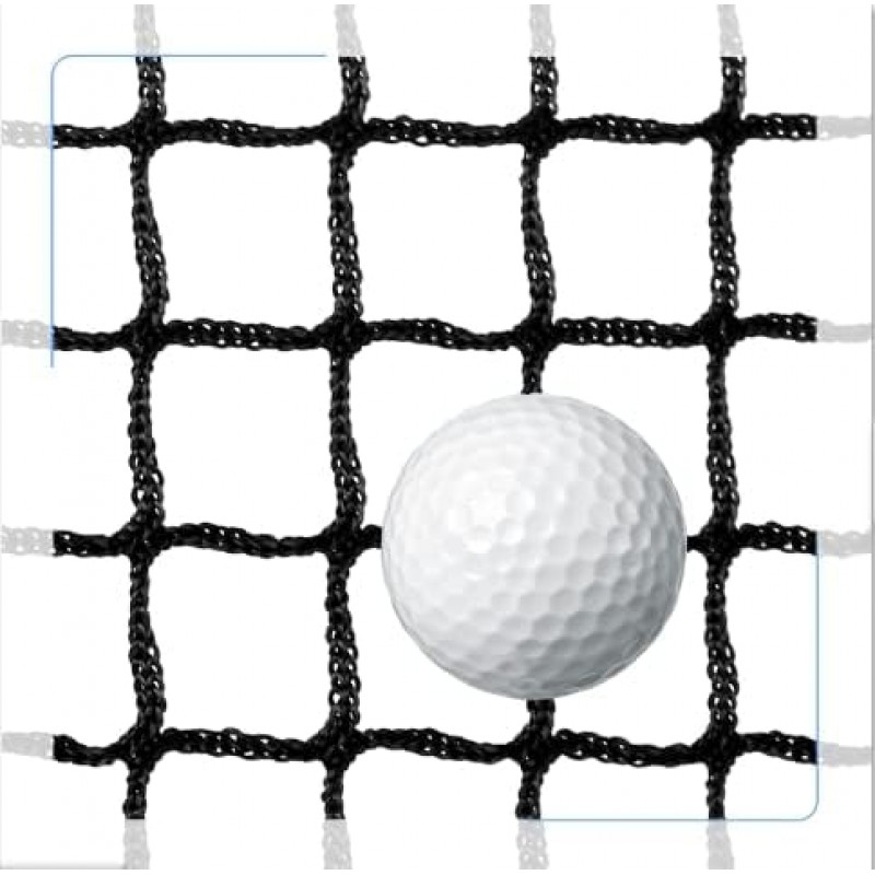 Amazgolf 골프 네트, 10Ft * 12Ft 골프 연습 네트, 스포츠 연습 배리어 네트, 헤비 듀티 볼 그물 골프 타격 네트, DIY 볼 네트, 야구 네트 하키 네트 및 치핑 네트