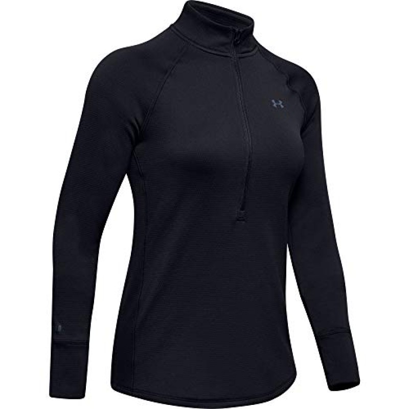 Under Armour 여성용 베이스 4.0 1/2 지퍼 티셔츠